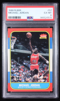 Michael Jordan 1986-87 Fleer #57 RC (PSA 6) at PristineAuction.com