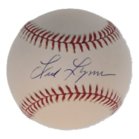 Fred Lynn Signed OML Baseball (MLB) at PristineAuction.com