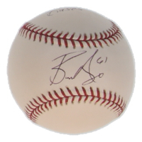 Bronson Arroyo Signed 2004 Boston Red Sox Commemorative Logo OML Baseball (JSA) at PristineAuction.com