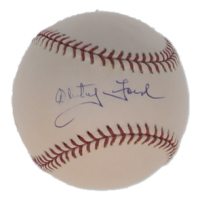 Whitey Ford Signed OML Baseball (JSA) at PristineAuction.com