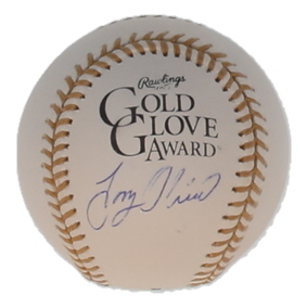 Tony Oliva Signed Gold Glove Award Logo Baseball (MLB) at PristineAuction.com Tony Oliva Signed Gold Glove Award Logo Baseball (MLB) at PristineAuction.com