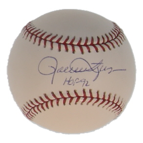 Rollie Fingers Signed OML Baseball Inscribed "HOF 92" (JSA) at PristineAuction.com Rollie Fingers Signed OML Baseball Inscribed "HOF 92" (JSA) at PristineAuction.com