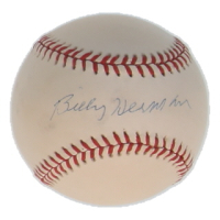 Billy Herman Signed ONL Baseball (JSA) at PristineAuction.com