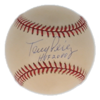 Tony Perez Signed ONL Baseball Inscribed "HOF 2000" (JSA) at PristineAuction.com