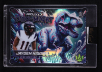 Jayden Higgins 2024 Wild Card Pro Look Dino-Might Blue #1/7 RC at PristineAuction.com