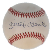 Mickey Mantle Signed OAL Baseball (UDA) at PristineAuction.com
