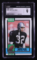 Marcus Allen 1990 Topps #289 (CGC 9) at PristineAuction.com