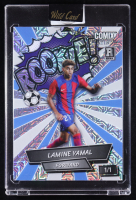Lamine Yamal 2024 Wild Card Comix Platinum Rookie! #ACRK1-LY12 RC #1/1 at PristineAuction.com