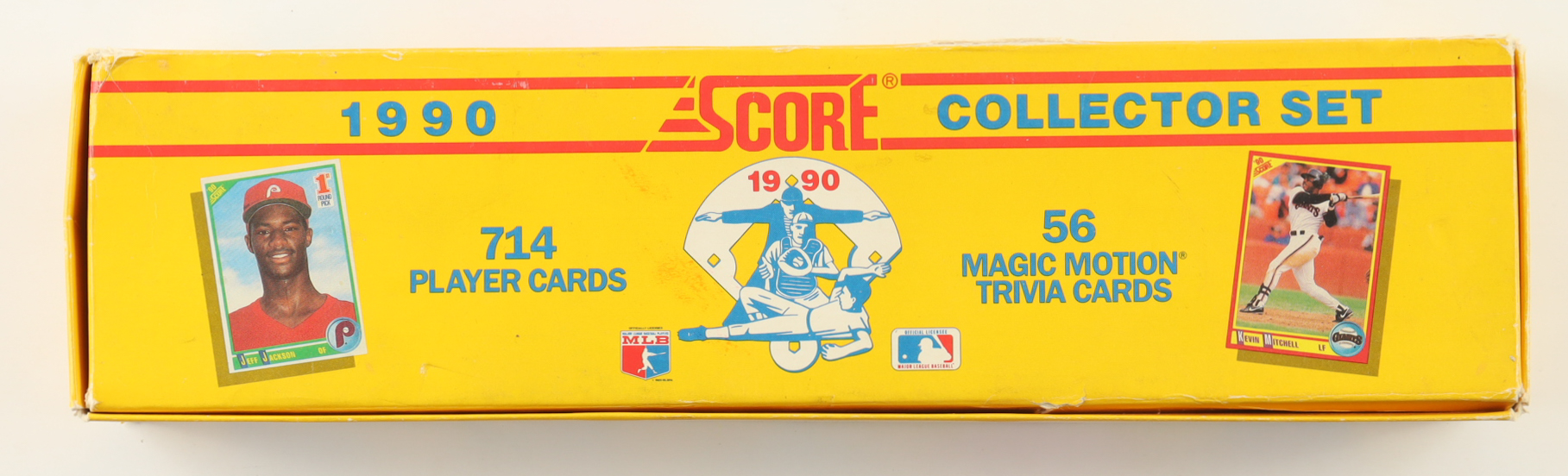 1990 Score Collector Set Baseball Edition Complete Set (714) Cards with Bo Jackson #697 FB/BB, Sammy Sosa #558 RC, Frank Thomas #663 RC, Bernie Williams #619 RC at PristineAuction.com 1990 Score Collector Set Baseball Edition Complete Set (714) Cards with Bo Jackson #697 FB/BB, Sammy Sosa #558 RC, Frank Thomas #663 RC, Bernie Williams #619 RC at PristineAuction.com