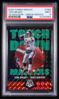 Tom Brady 2020 Panini Mosaic Touchdown Masters Mosaic Green #TM2 (PSA 9) at PristineAuction.com
