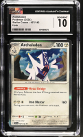 Archaludon 2024 Pokemon Stellar Crown #107/142 (CGC 10) at PristineAuction.com