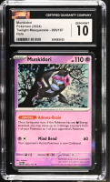 Munkidori 2024 Pokemon Twilight Masquerade #095/167 (CGC 10) at PristineAuction.com