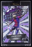 Lamine Yamal 2024 Wild Card Comix Platinum Prodigy #ACPG-LY03 RC #1/1 at PristineAuction.com