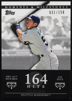 Ichiro Suzuki 2007 Topps Moments and Milestones Hit 164 #6-164 #031/150 at PristineAuction.com