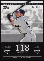 Ichiro Suzuki 2007 Topps Moments and Milestones Hit 118 #6-118 #103/150 at PristineAuction.com