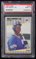 Ken Griffey Jr. 1989 Fleer #548 UER/Born in Donora, PA RC (PSA 9) at PristineAuction.com
