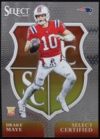 Drake Maye 2024 Select Select Certified Rookies #3 RC at PristineAuction.com