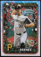 Paul Skenes 2024 Topps Holiday #H165 RC at PristineAuction.com