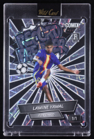 Lamine Yamal 2024 Wild Card Comix Platinum Record Breaker #ACRB-LY13 RC #1/1 at PristineAuction.com