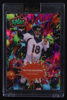 Peyton Manning 2025 Wild Card Splat Pink Shock #PM #1/1 at PristineAuction.com