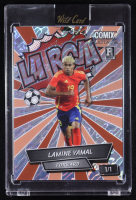Lamine Yamal 2024 Wild Card Comix Platinum LA ROJA #ACLR-LY01 RC #1/1 at PristineAuction.com