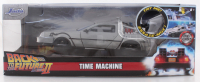 Michael J. Fox Signed "Back to the Future Part II" DeLorean Time Machine 1:15 Scale Die Cast Car (JSA) at PristineAuction.com