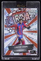 Lamine Yamal 2024 Wild Card Comix Platinum LA ROJA #ACLR-LY12 RC #1/1 at PristineAuction.com