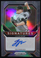 Logan Webb 2021 Panini Prizm Signatures Prizms Silver #14 at PristineAuction.com