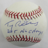 Terry Collins Signed OML Baseball Inscribed "2015 NL Champs" (JSA) at PristineAuction.com