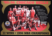 Chicago Bulls 1996 Upper Deck '95-96 Team Card #NNO #3403/10000 at PristineAuction.com