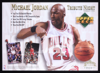 Michael Jordan 1994 Upper Deck Tribute Night Jumbo Card #NNO #15520/18000 at PristineAuction.com