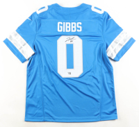 Jahmyr Gibbs Signed Lions Nike Authentic Jersey (Fanatics) at PristineAuction.com