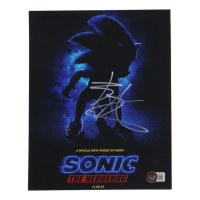 Ben Schwartz Signed "Sonic the Hedgehog" 8x10 Photo (Beckett) at PristineAuction.com