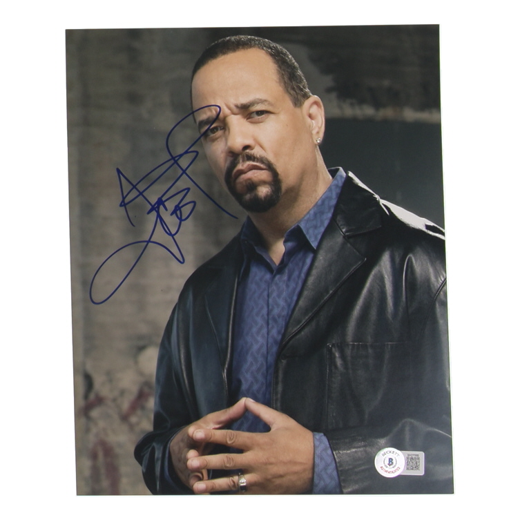 Ice-T Signed "Law & Order: Special Victims Unit" 8x10 Photo (Beckett) at PristineAuction.com Ice-T Signed "Law & Order: Special Victims Unit" 8x10 Photo (Beckett) at PristineAuction.com
