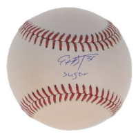 Edwin Diaz Signed OML Baseball Inscribed "Sugar" (JSA) at PristineAuction.com
