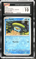 Lotad 2025 Pokemon Journey Together #035/159 (CGC 10) at PristineAuction.com
