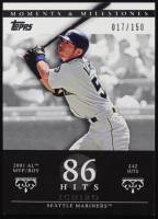 Ichiro Suzuki 2007 Topps Moments and Milestones Hit 86 #6-86 #017/150 at PristineAuction.com