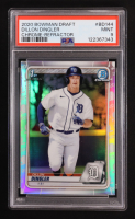 Dillon Dingler 2020 Bowman Draft Chrome Refractor #BD-144 RC (PSA 9) at PristineAuction.com