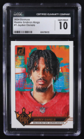 Jayden Daniels 2024 Donruss Rookie Gridiron Kings #1 RC (CGC 10) at PristineAuction.com