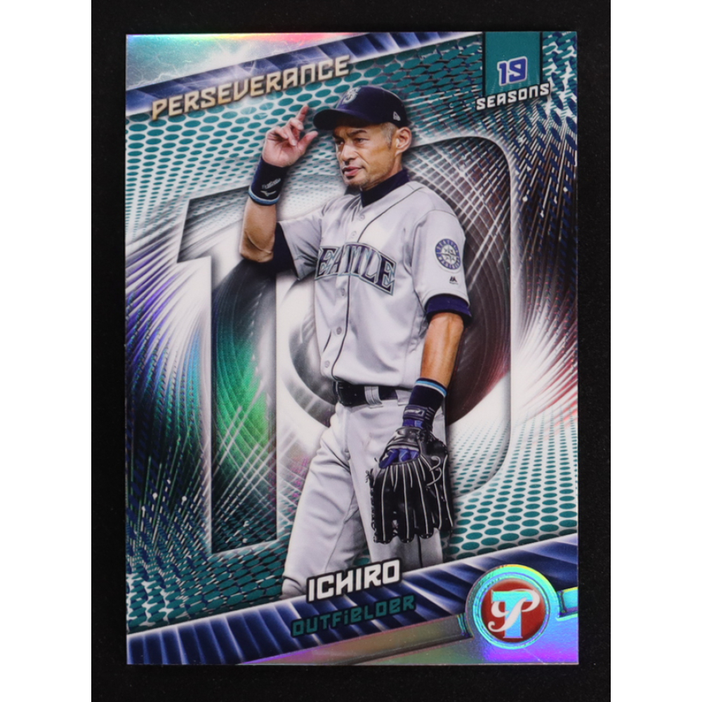 Ichiro 2025 Topps Pristine Perseverance #P-13 at PristineAuction.com