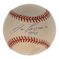 Jose Canseco Signed OAL Baseball Inscribed 40/40 (JSA) at PristineAuction.com