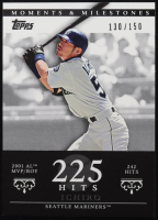 Ichiro Suzuki 2007 Topps Moments and Milestones Hit 225 #6-225 #130/150 at PristineAuction.com