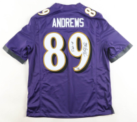 Mark Andrews Signed Ravens Nike Authentic Jersey Inscribed "Flock Up" (Fanatics) at PristineAuction.com