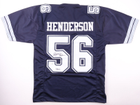 Thomas Henderson Signed Jersey Inscribed "SB XII" (JSA) at PristineAuction.com