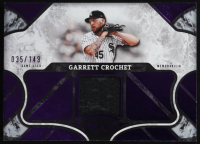 Garrett Crochet 2025 Topps Tier One Relics Purple Foil #T1RGC #035/149 at PristineAuction.com