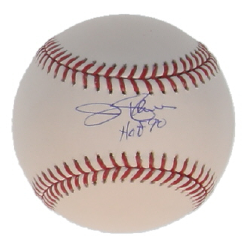 Jim Palmer Signed OML Logo Baseball Inscribed "HOF 90" (JSA) at PristineAuction.com