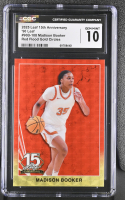 Madison Booker 2025 Leaf 15th Anniversary '90 Leaf Red Flood Gold Circles #90B108 RC #1/1 (CGC 10) at PristineAuction.com