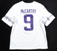 J.J. McCarthy Signed Vikings Nike Authentic Jersey (Fanatics) at PristineAuction.com