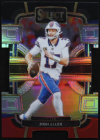 Josh Allen 2023 Select Prizm Black and Red Die Cut #13 at PristineAuction.com