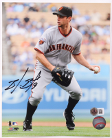 Brandon Belt Signed Giants 8x10 Photo (Beckett) at PristineAuction.com